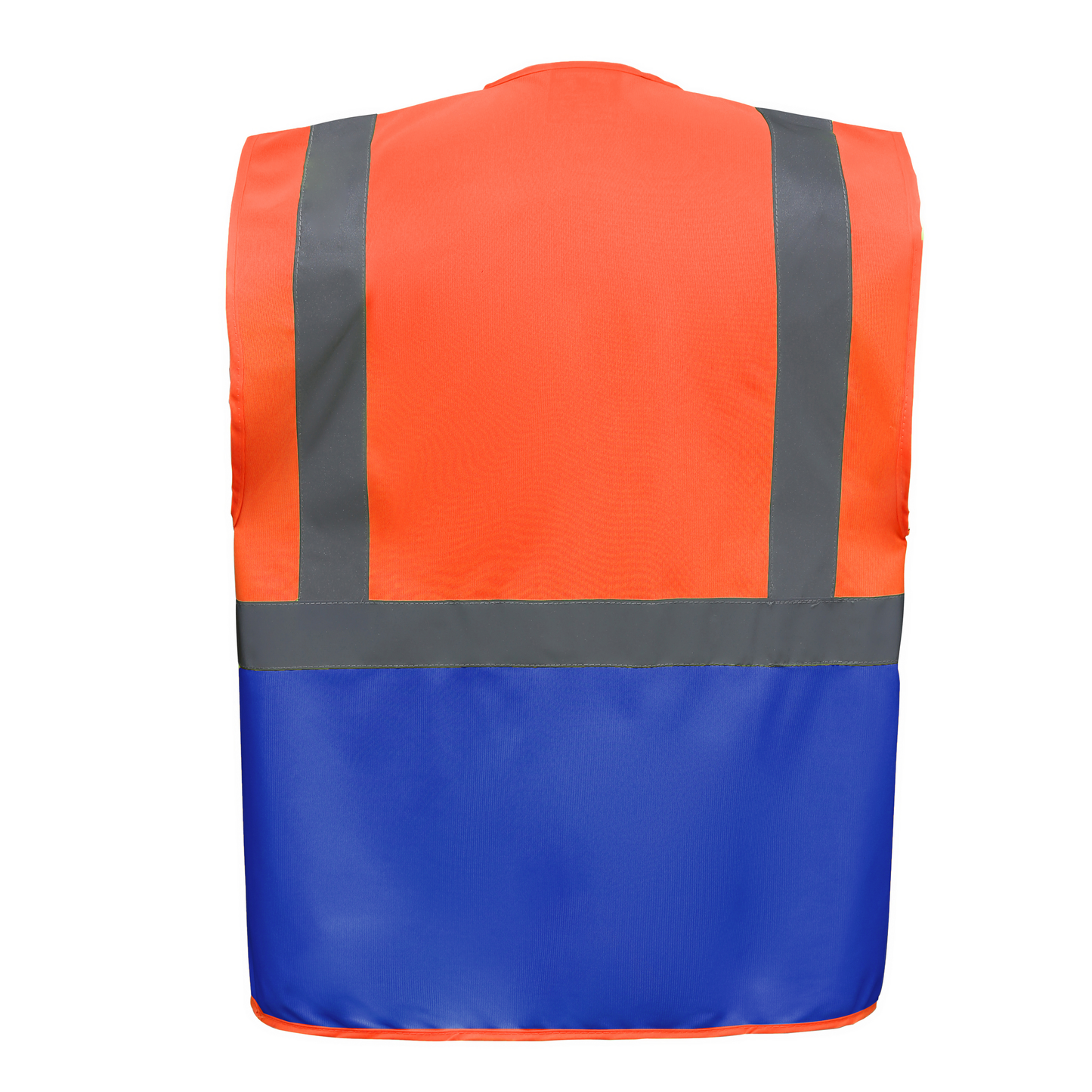 GDTXYHVW801 Hi Vis Orange / Royal Blue BACK