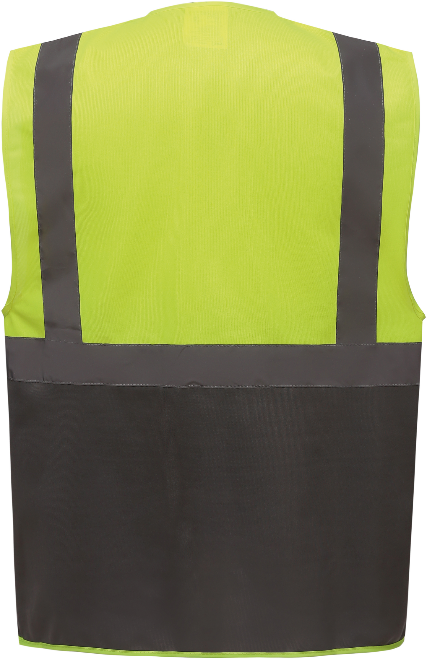 GDTXYHVW801 Hi Vis Yellow / Grey BACK