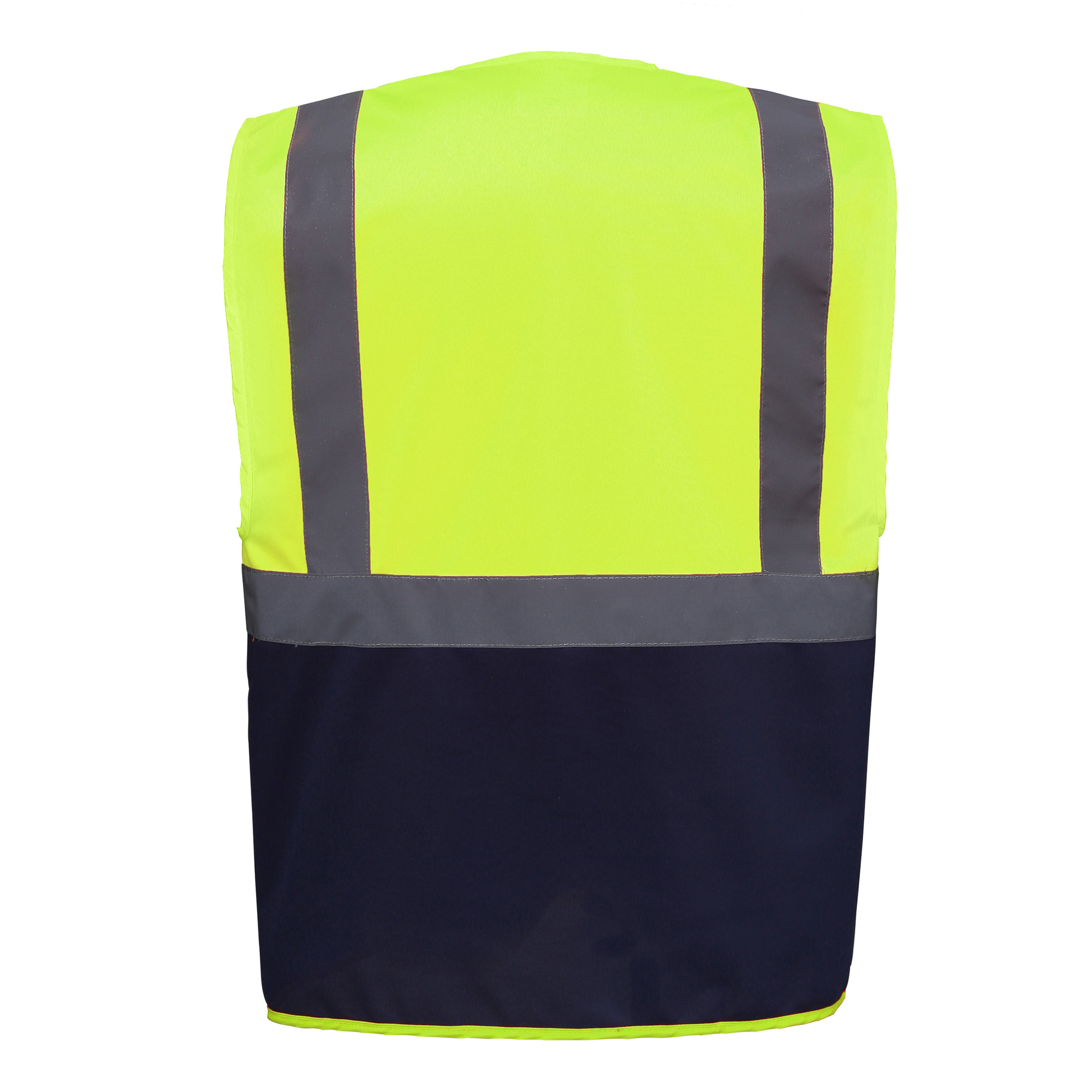GDTXYHVW801 Hi Vis Yellow / Navy BACK