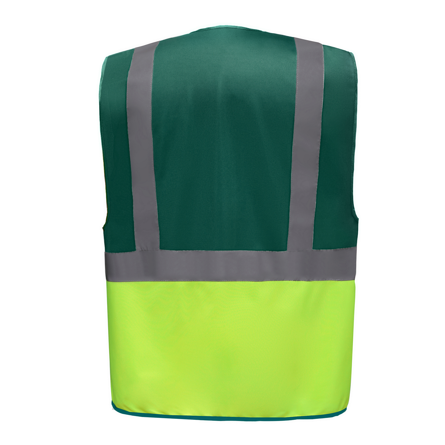 GDTXYHVW801 Paramedic Green / Hi Vis Yellow BACK