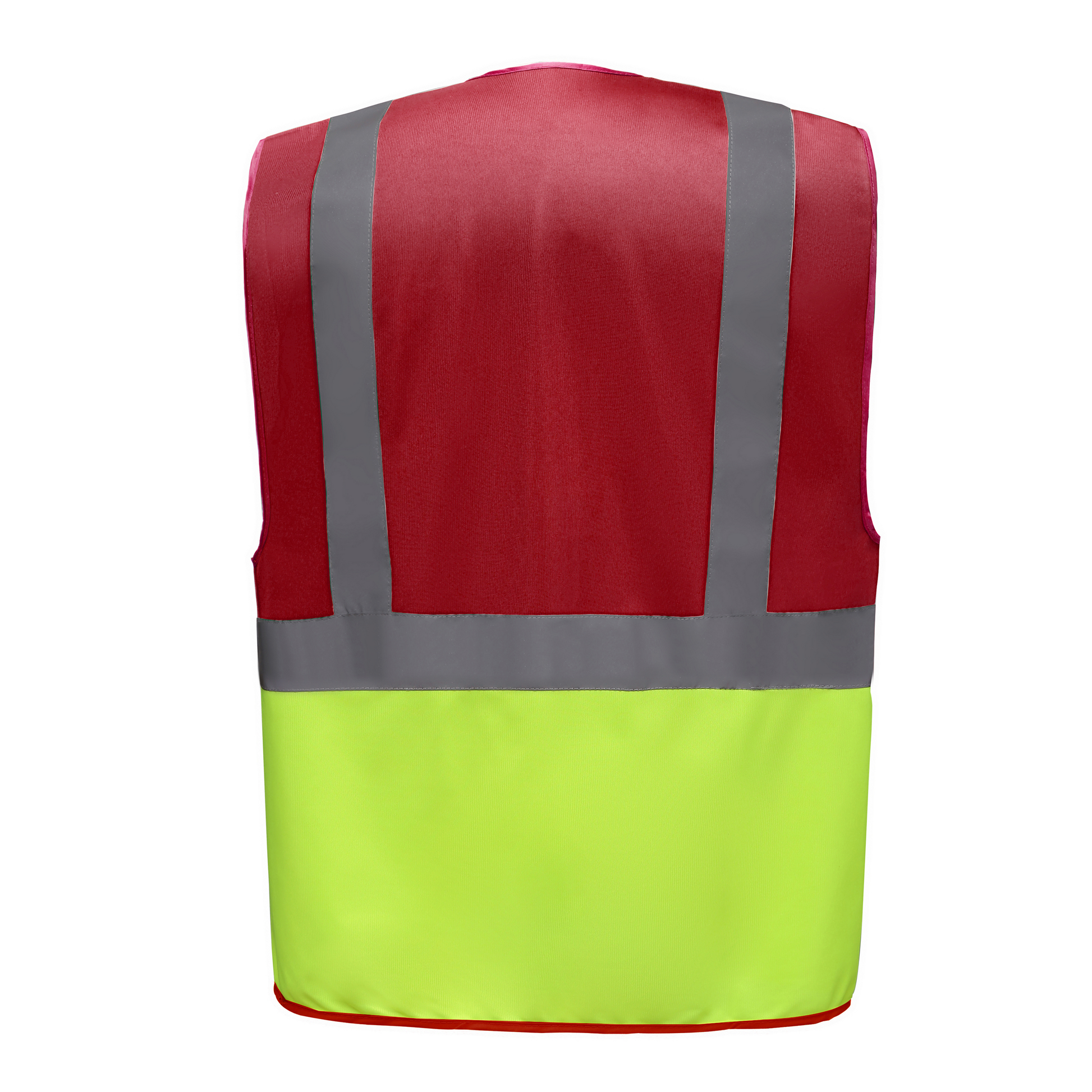 GDTXYHVW801 Red / Hi Vis Yellow BACK