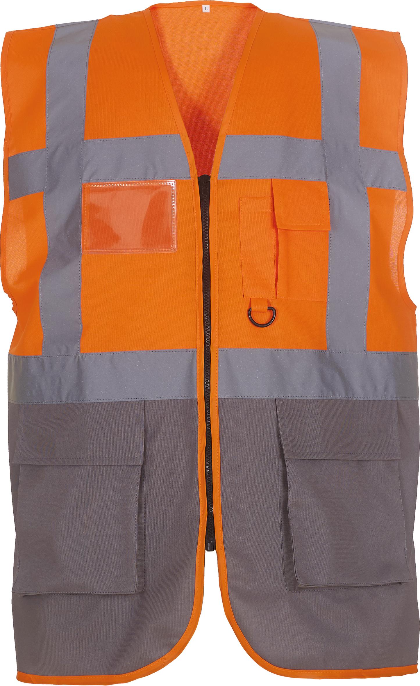 GDTXYHVW801 Hi Vis Orange / Grey FACE
