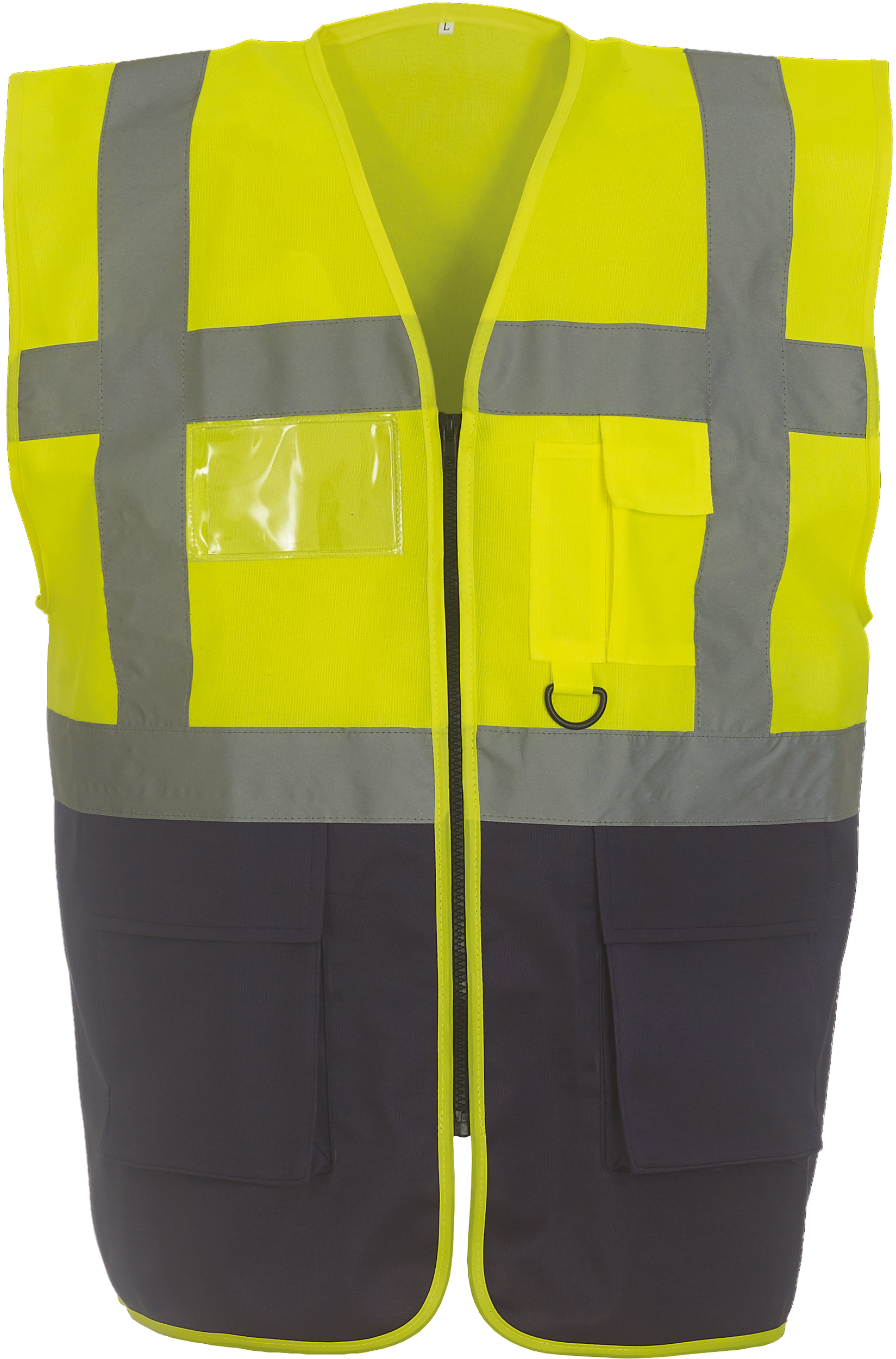 GDTXYHVW801 Hi Vis Yellow / Navy FACE