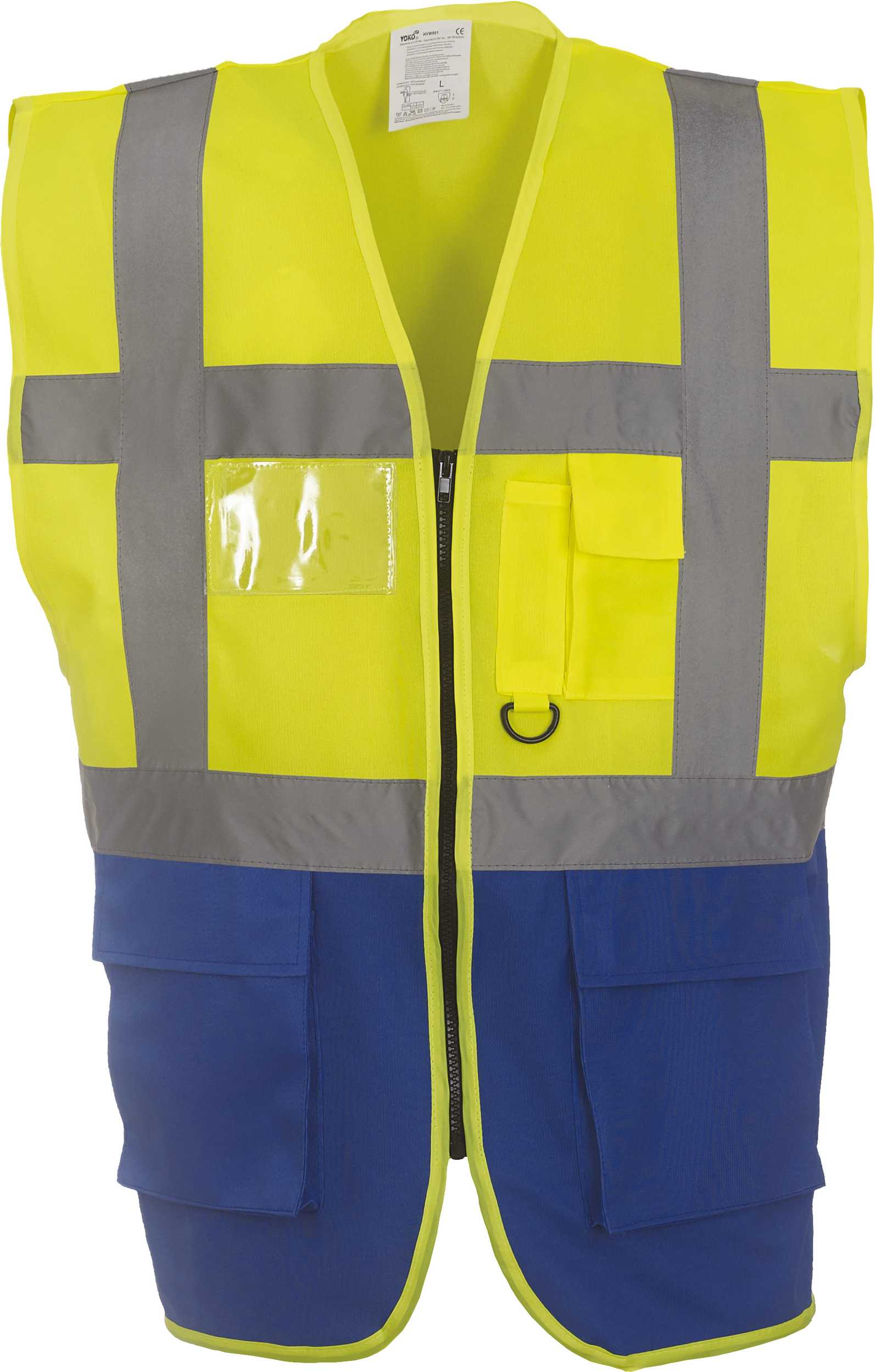 GDTXYHVW801 Hi Vis Yellow / Royal Blue FACE