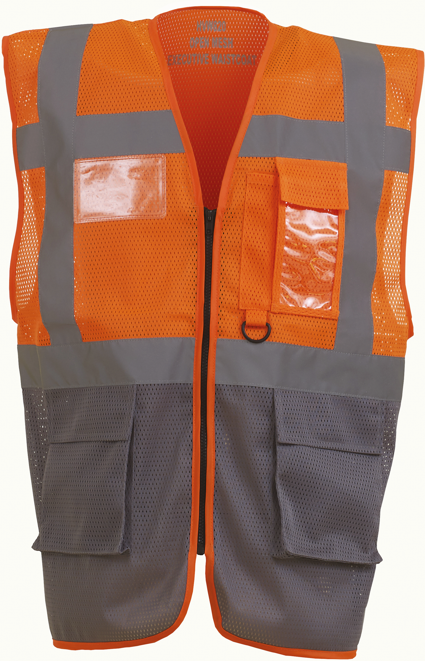 GDTXYHVW820 Hi Vis Orange / Grey FACE