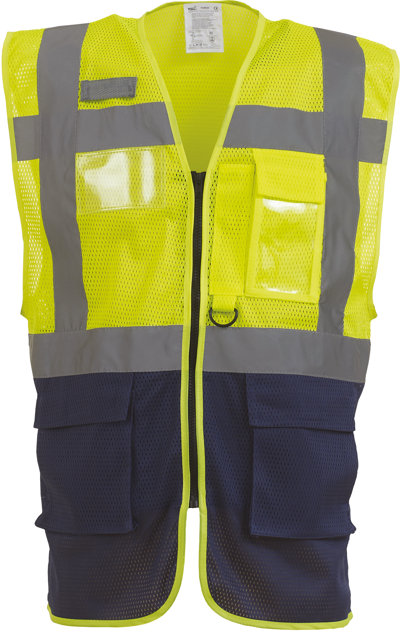 GDTXYHVW820 Hi Vis Yellow / Navy FACE