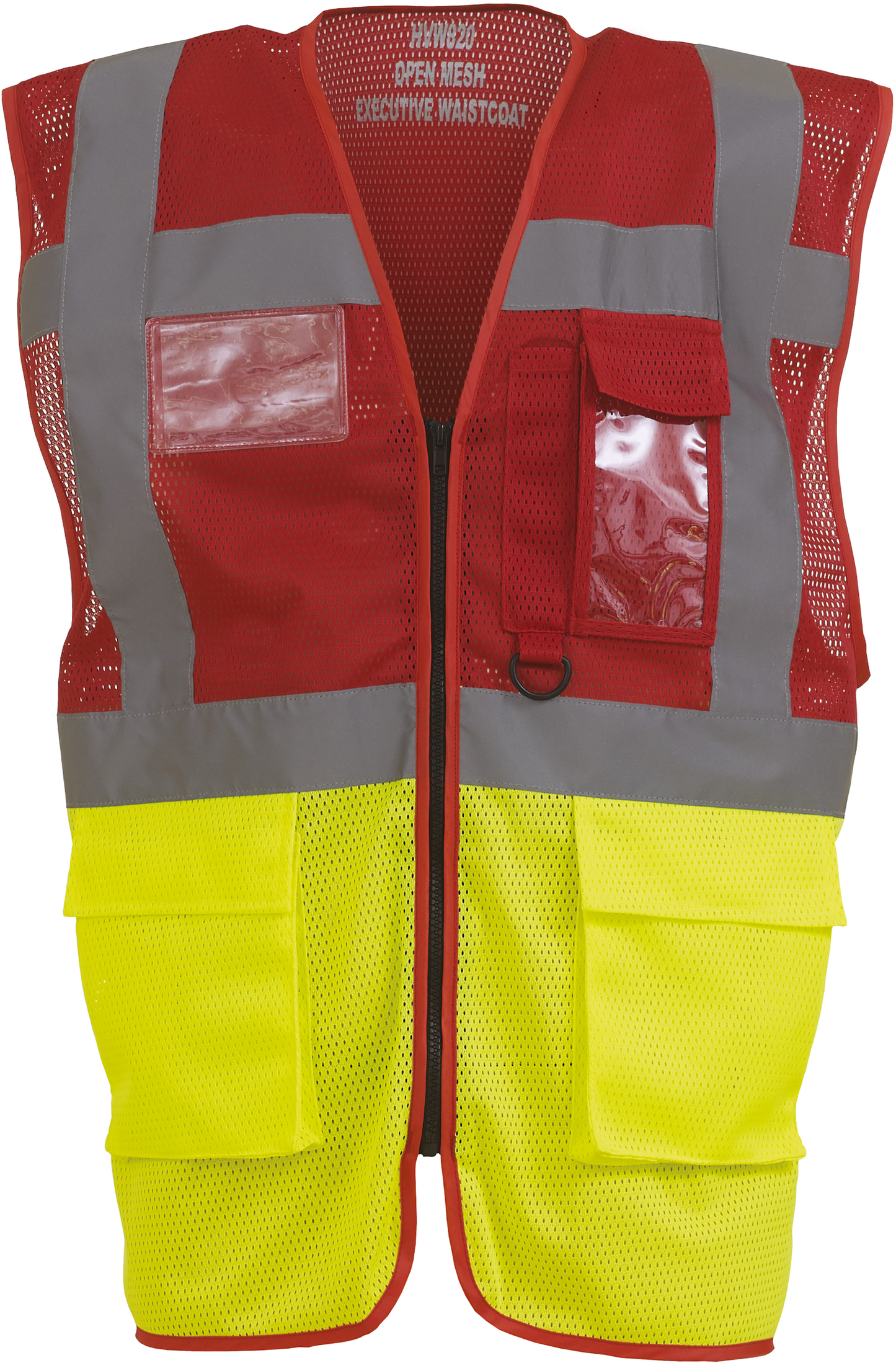 GDTXYHVW820 Red / Hi Vis Yellow FACE