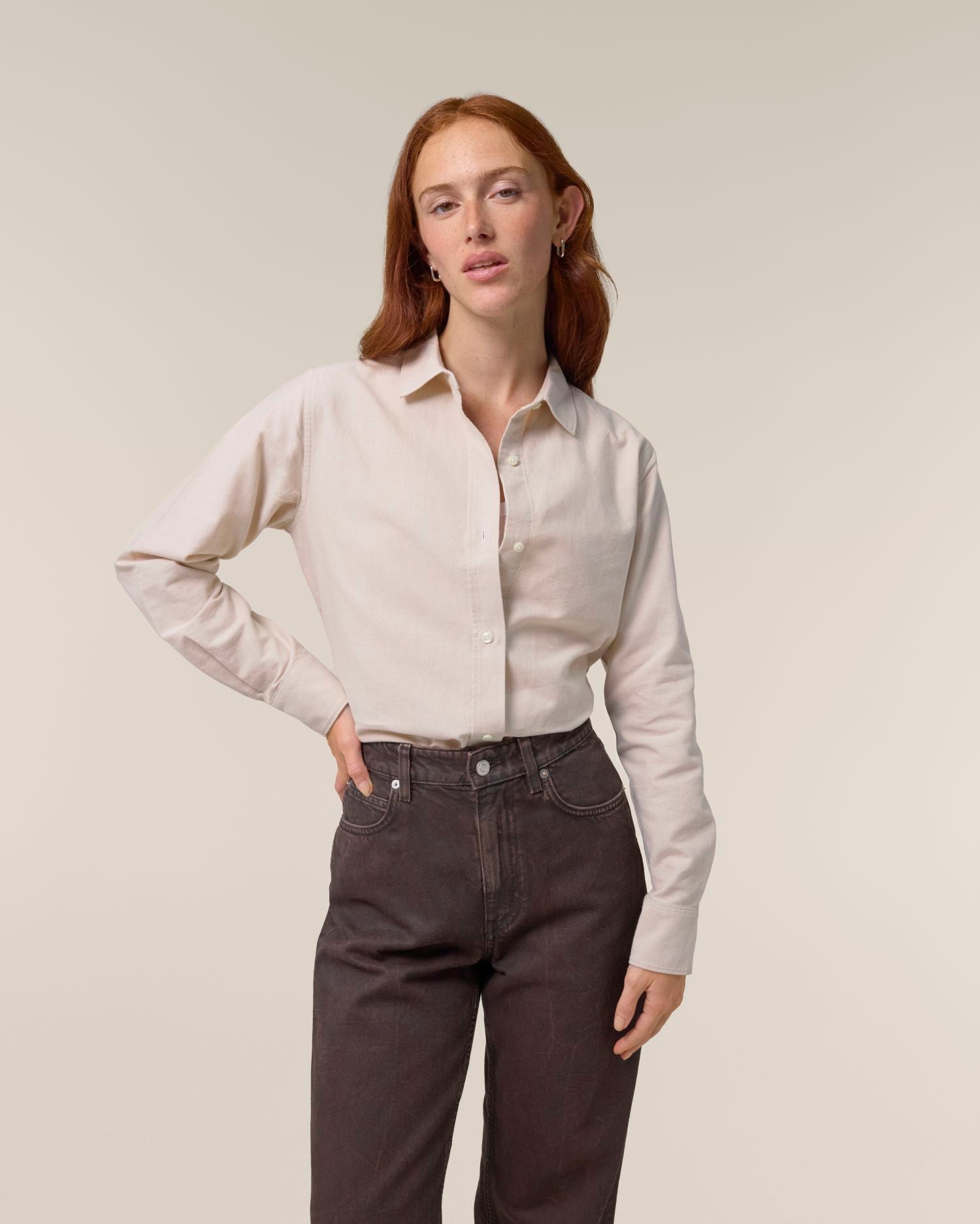 REF: GDSSTWW971 Beige Oxford imagen 1