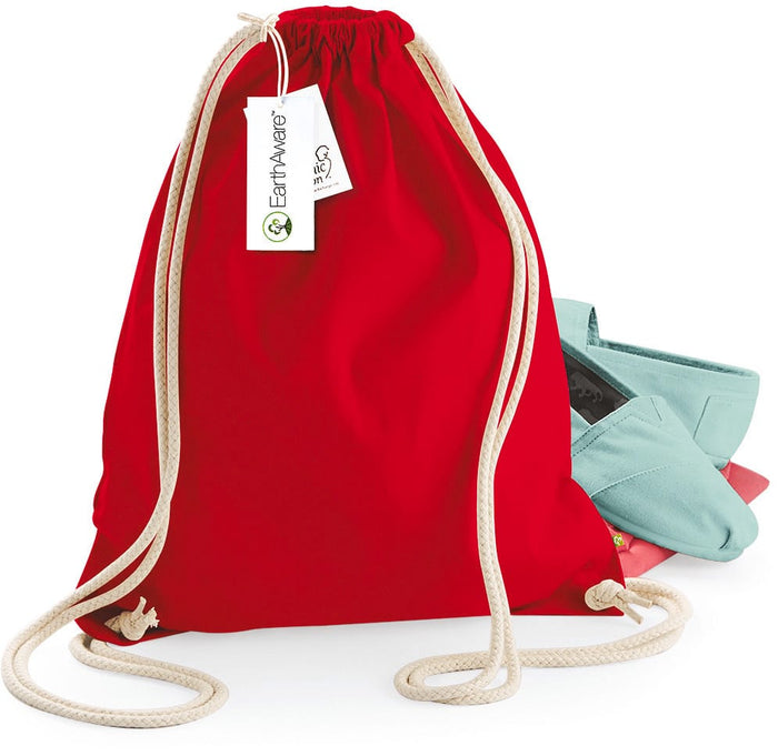 Bolsa de gimnasio EARTHAWARE® - algodón orgánico